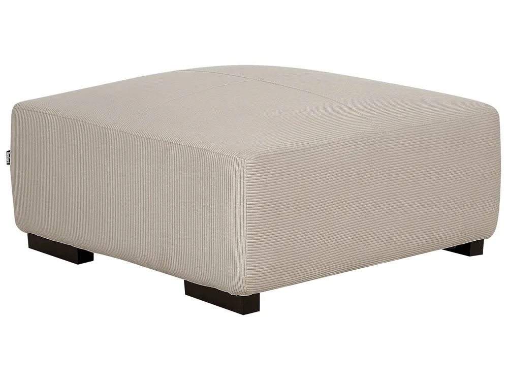 Ottoman LUNGO Corduroy Beige_898449