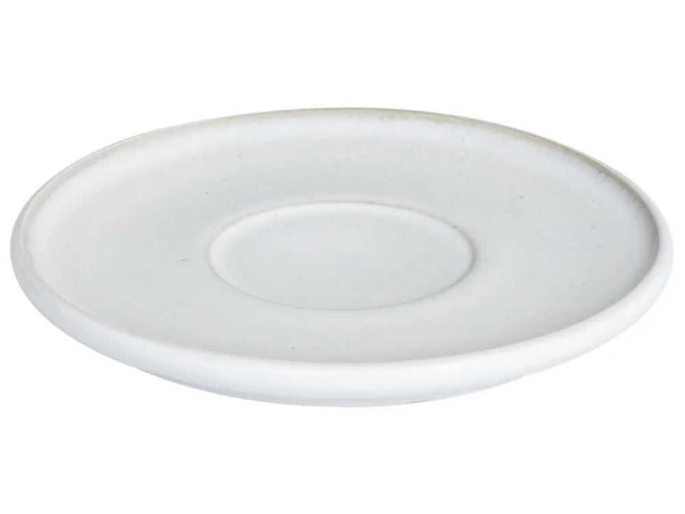 Set of 8 Cups with Saucers SESAME Stoneware Off-White_986481