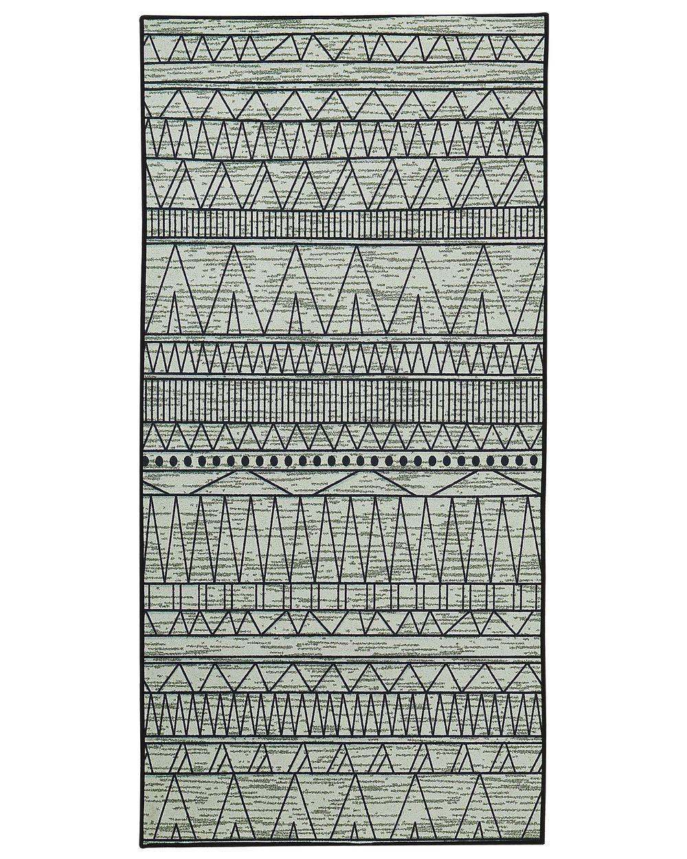 Tapis KEBAN Noir 80 x 150 cm