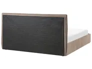 Bett mit Stauraum TARASCON Stoff Taupe 180 x 200 cm_1020384