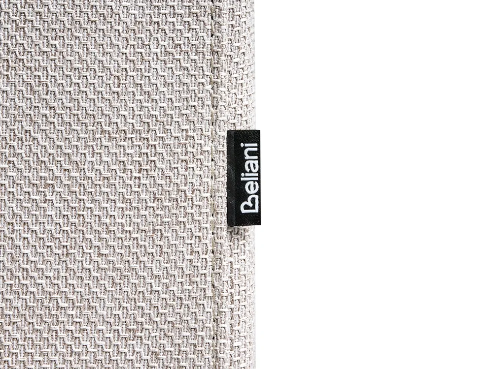 Sofa 3 Seater VORGOD Fabric Light Beige_996612