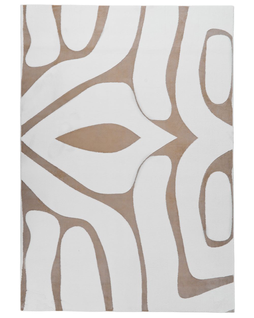 Rug HARTZ Beige/ White 160 x 230 cm
