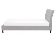 Bed Fabric SAVERNE 160 x 200 cm (EU King Size) Light Grey_708194