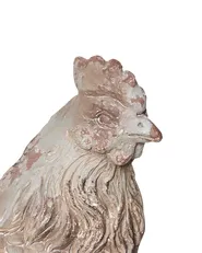 Gartenskulptur 2er Set SPECCHIA Huhn Beige_1054948