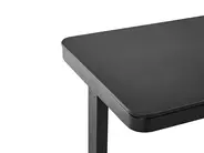 Schreibtisch elektrisch höhenverstellbar KENLY 120 cm 60 cm mit USB-Anschluss Schwarz_840258