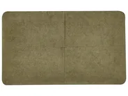 Living Room Set 6 Seater JERSLEV Fabric Green_1013635