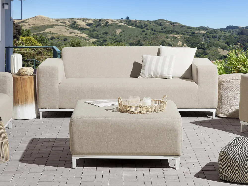 Gartensofa 2-Sitzer ROVIGO Beige