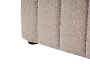 Bett mit Stauraum LUNAN Bouclé Beige 140 x 200 cm_1048436