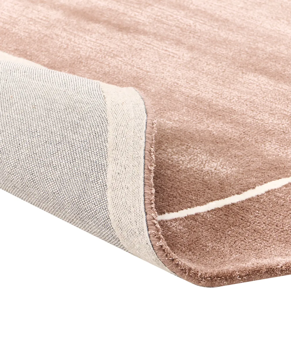 Teppich DERA Braun 160 x 230 cm Viskose_1004918
