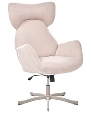 Swivel Armchair SONDERBY Fabric Beige_1071766