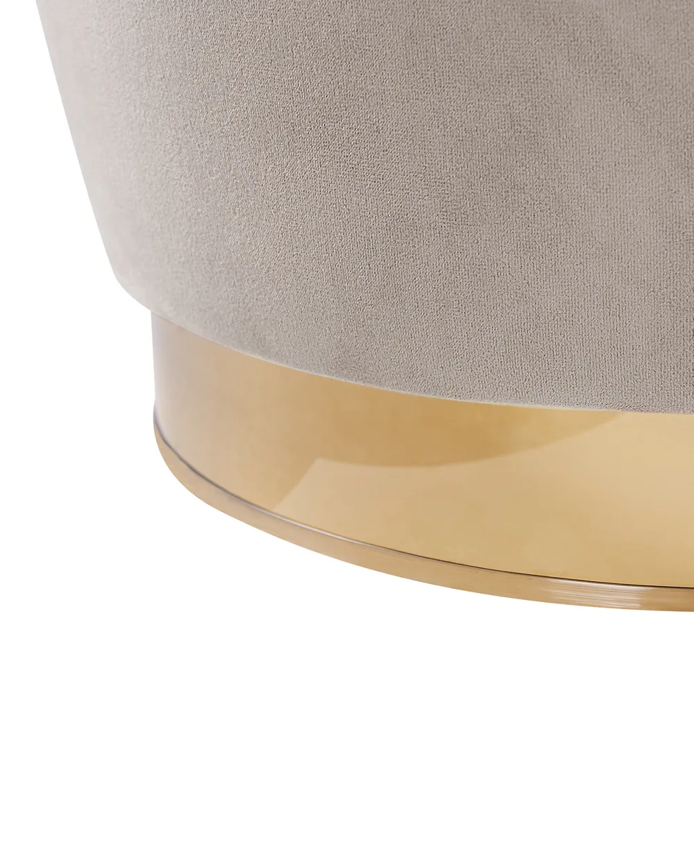 Sessel ALBY Samtstoff Hellbeige_780890
