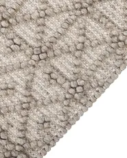 Teppich ALUCRA Beige 160 x 230 cm Wolle_856243