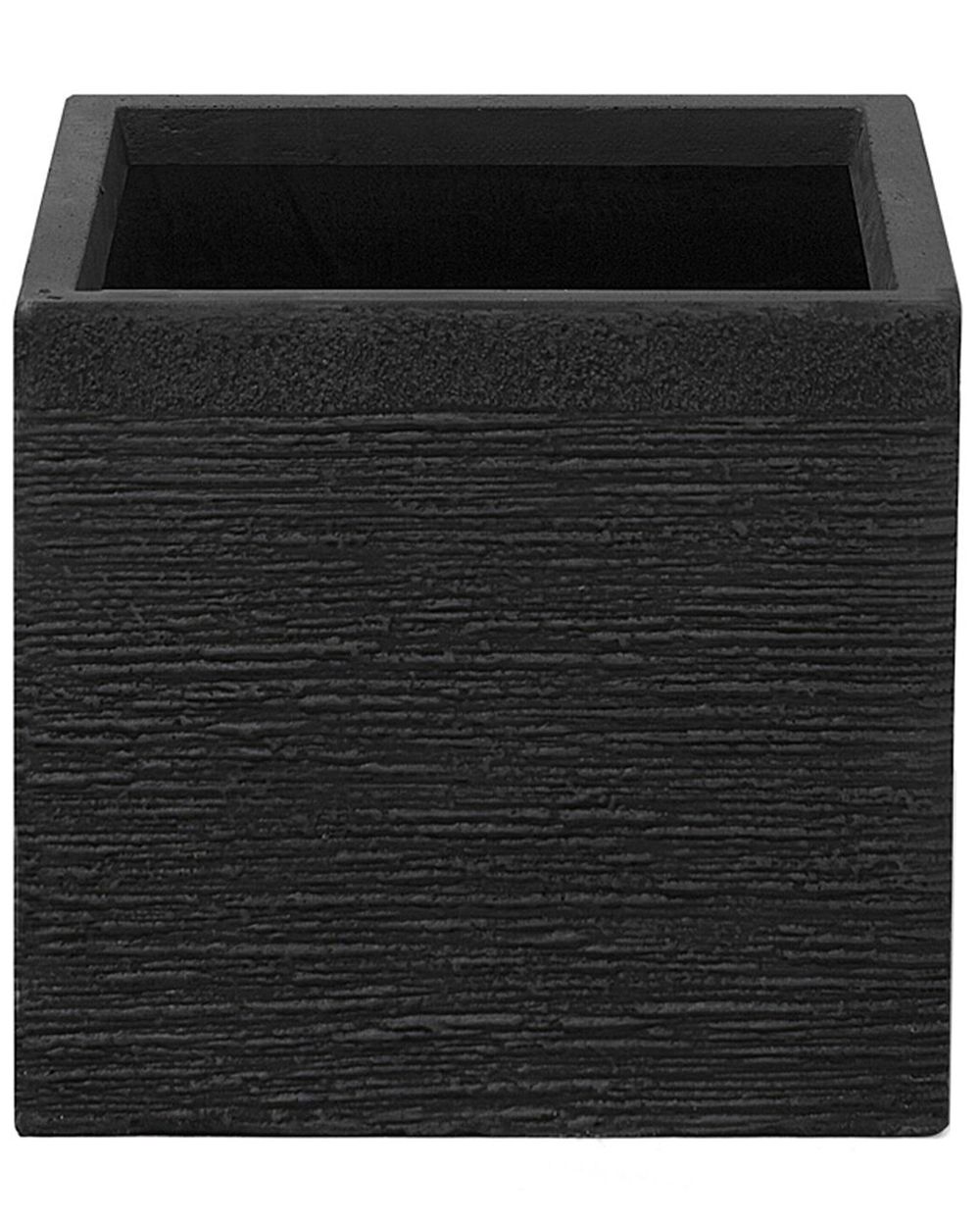 Cache-pot PAROS 30 cm Noir