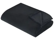 Blanket BAYBURT 150 x 200 cm Black_850723