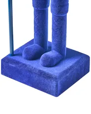 Dekofiguren 2er Set FLATEY 40 cm Nussknacker Blau_1009154