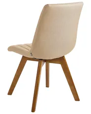 Set of 2 Dining Chairs CALGARY Sand Beige_1032863