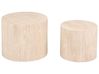 Couchtisch 2er Set MANTI Travertinoptik