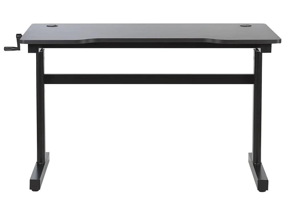 Bureau Gaming 120x60 cm LED RGB Ergonomique & Résistant Fibre Bureau Gaming 120x60 cm LED RGB Ergonomique & Résistant Fibre