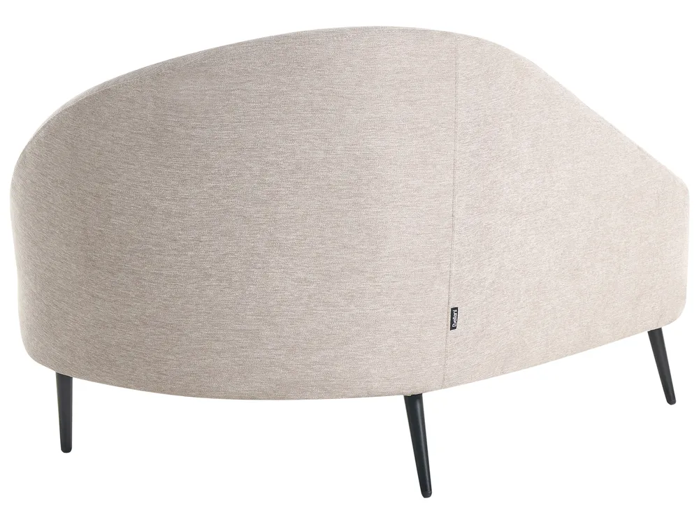 Rechtsseitige Chaiselongue VALREAS Stoff Taupe_969266