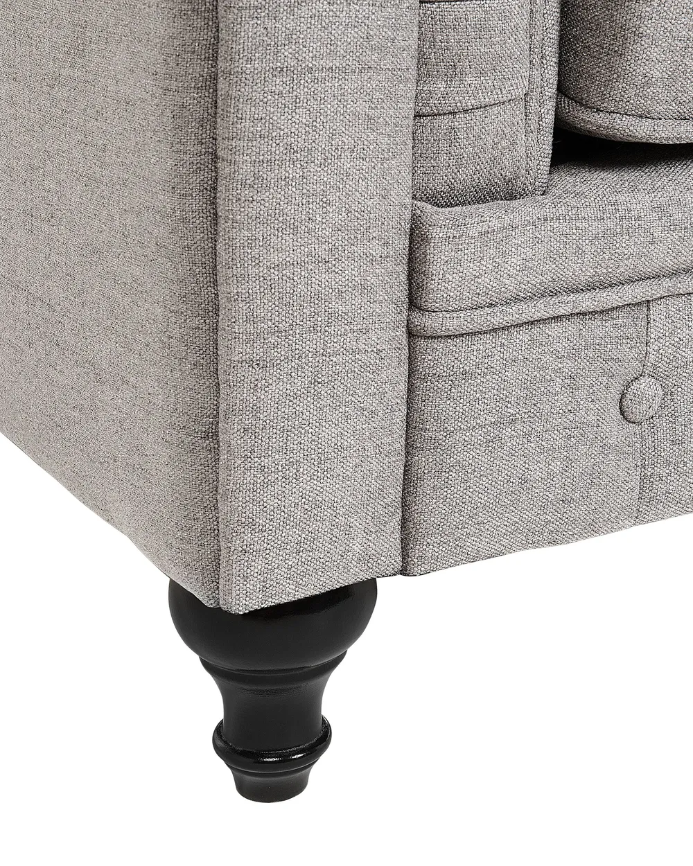 Armchair CHESTERFIELD Fabric Light Grey_779233
