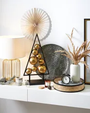 Weihnachtsdekoration RANUA 65 cm Weihnachtsbaum Gold_786997