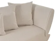 Right-Hand Chaise Longue MERI with Storage Faux Linen Beige_881285