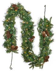 Weihnachtsgirlande LED KAMERUN 180 cm Grün_881180