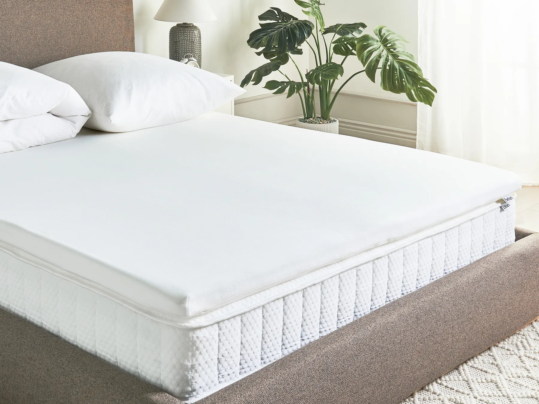 PU Foam Mattress Topper CALM 160 x 200 cm (EU King Size)_972305