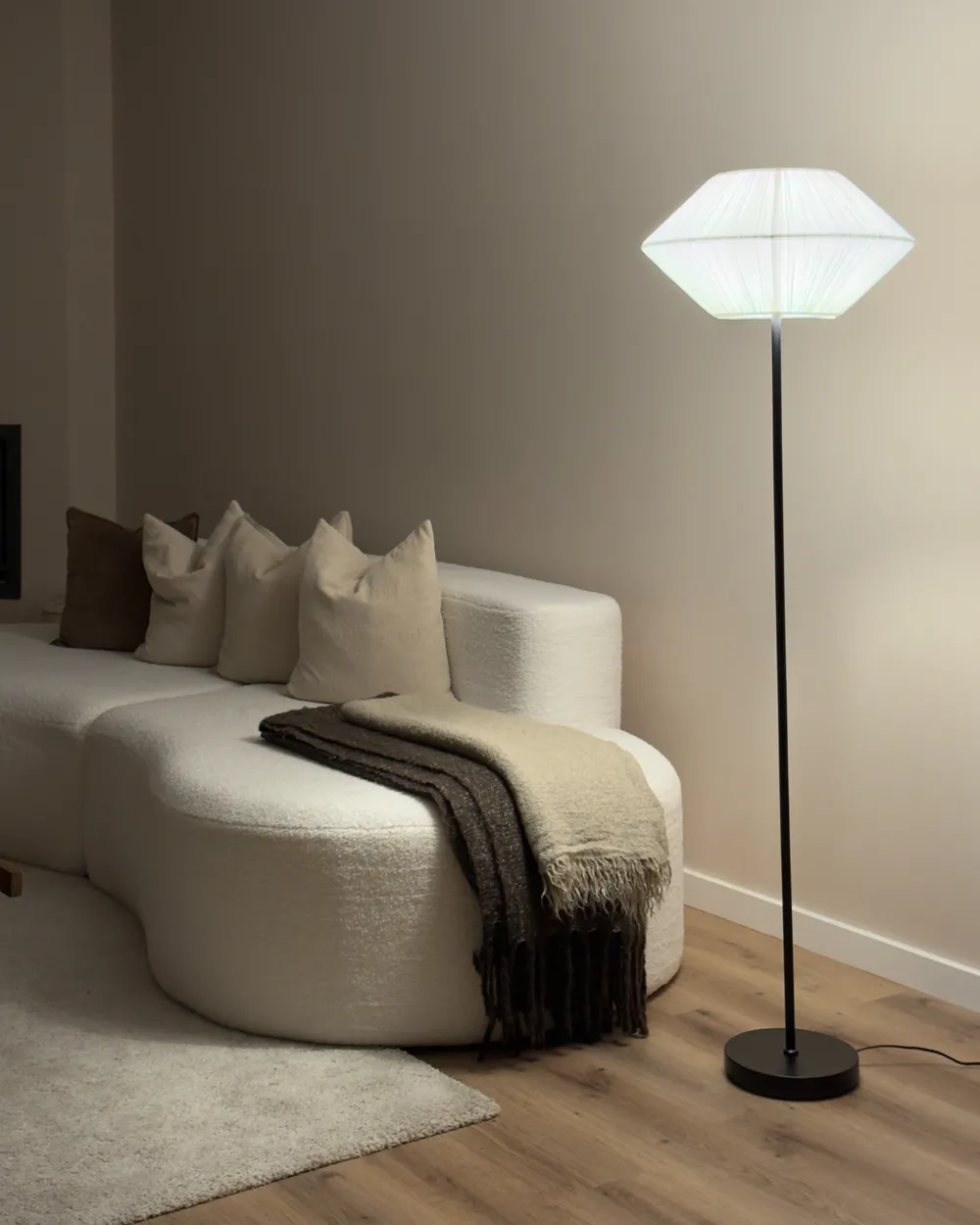 Floor Lamp MAKETSI Metal Black_1055202