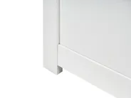 Bed with Storage Drawers BIZOU White 160 x 200 cm (EU King Size)_1033137