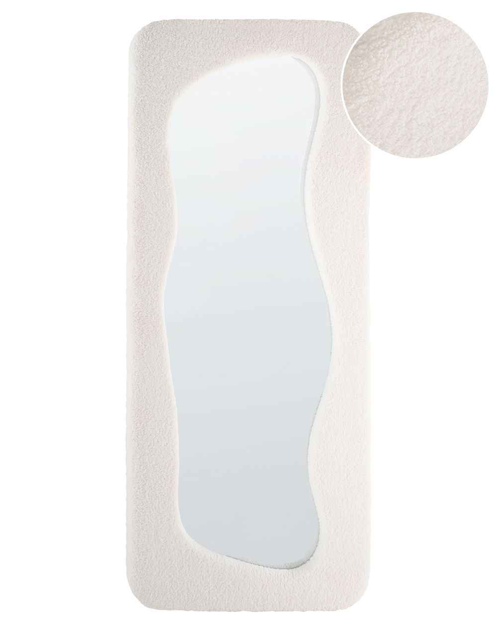 Wall Mirror QUIMPER 70 cm 170 cm Off-White