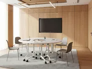 Foldable Corner Desk Module CAVI 90 cm 64 cm White_1030754
