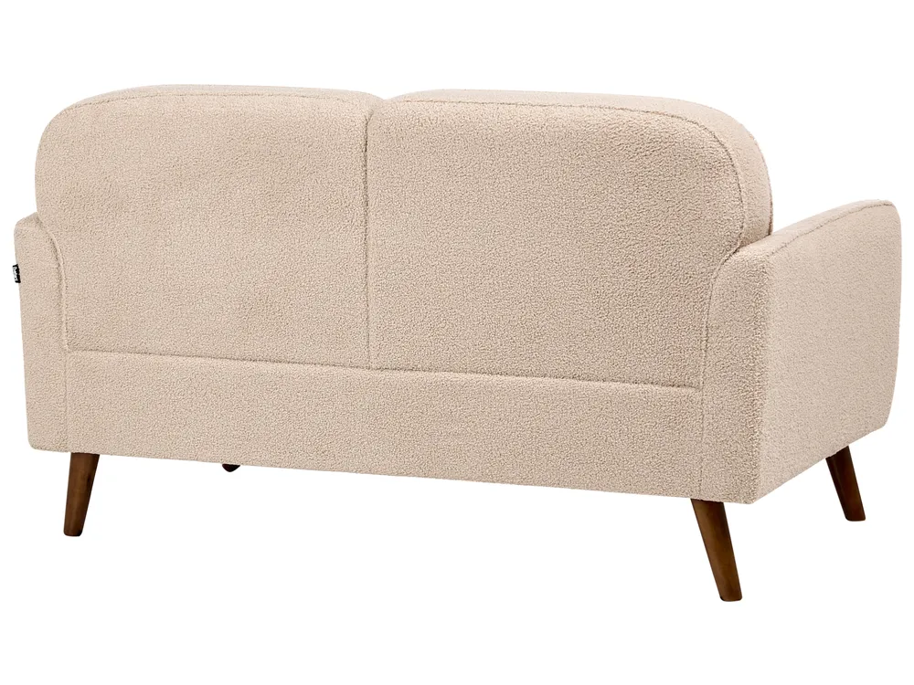 Living Room Set 4 Seater ETTRUM Boucle Beige_1113418