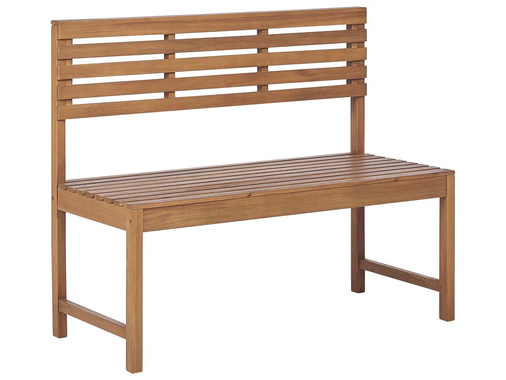 Gartenbank TREIA 110 cm Akazienholz Braun