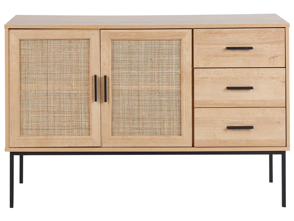 Sideboard mit 2 Türen PASCO Hellbraun_928312