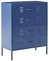 Kommode ENAGO Metall Marineblau