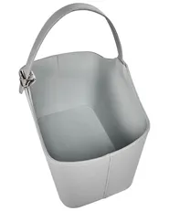Basket ELAM Faux Leather Grey_954273