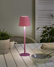 Tischlampe POMBEIRO Metall Pastellrosa_935295
