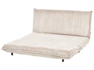 Schlafsofa 2-Sitzer ABISKO Cord Cremeweiß_1031059
