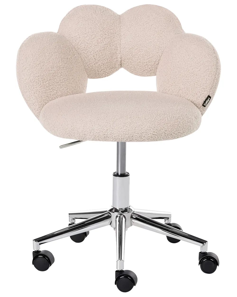 Desk Chair WHIZZY Boucle Light Beige_1062634
