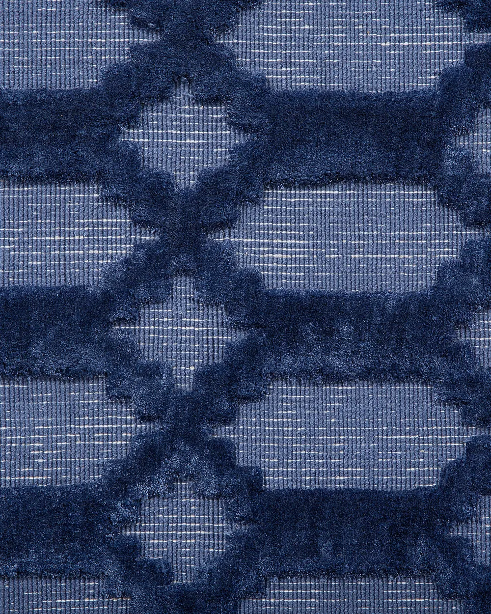 Teppich CIZRE Marineblau 160 x 230 cm Viskose_750436