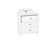 3 Drawer Chest MIMILI 79 cm White_1188297