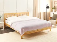 Tagesdecke HALPOLA Baumwolle 200 x 220 cm Rosa_1078763
