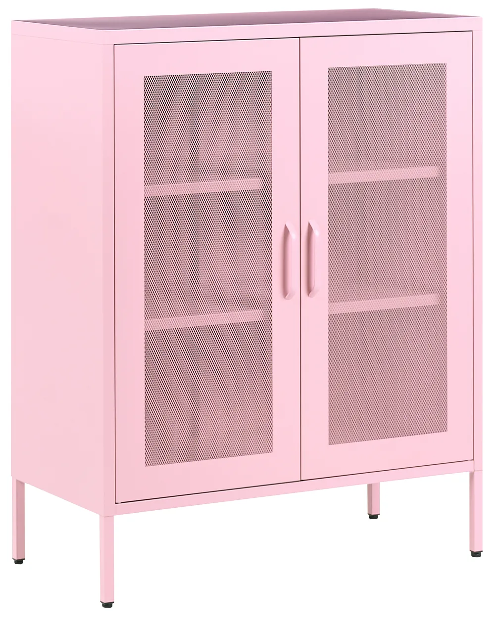 Schrank WAKATIPU Metall Rosa
