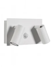 Outdoor LED Wall Light CASSLEY with Motion Sensor White_1156326