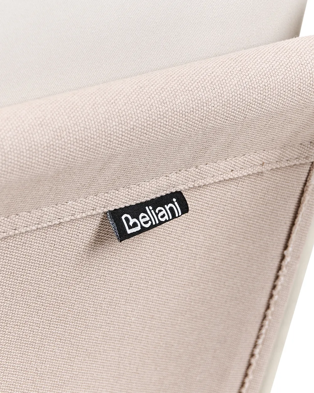 Stuhl mit Sitzkissen PICO Metall Hellbeige_1012903