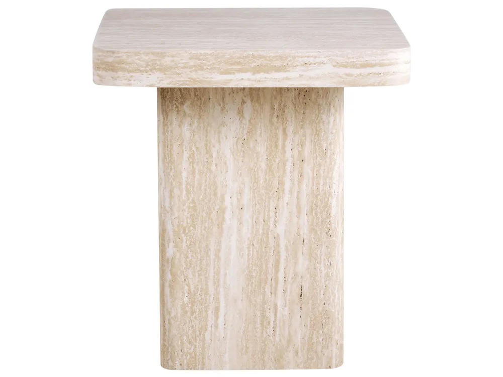 Side Table DUSON Travertine Effect_986986