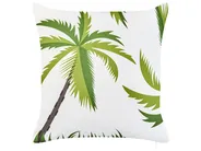 Gartenkissen 2er Set SEASIDE Pflanzenmuster 45 x 45 cm Grün_976612