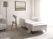 Chaise longue ABERDEEN Kunstleer Wit_1038792