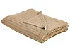 Tagesdecke ILEN Baumwolle 150 x 200 cm Hellbraun
